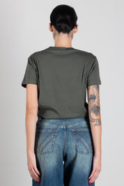 Aniye By T-shirt Regular Acida con Stampa a Contrasto 181329 ARMY :AI26