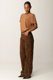 Twin-set T-shirt con Placchetta Logo In Strass 252TP2057 LAND