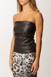 Aniye By Top a Fascia Carly Effetto Pelle 181248 MOKA