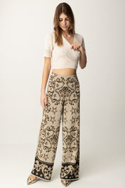 Akep Top Cropped Incrociato In Maglia MGKD09093 CREMA