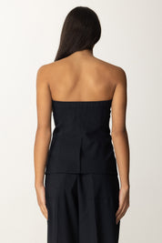 Semicouture Top In Stile Gilet Rea Y4WI01 UNIVERSO