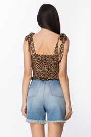Aniye By Top Kissy Arricciato Stampa Animalier 185299 LEOPARD