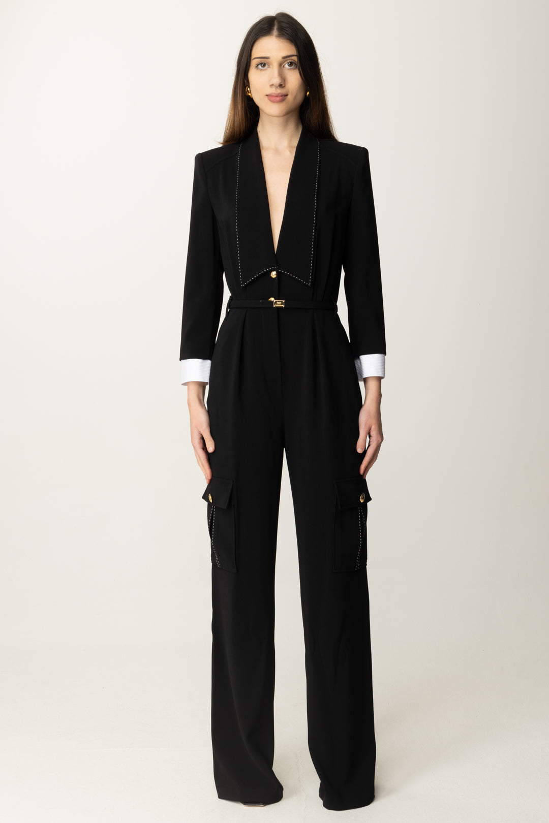 Elisabetta Franchi Tuta Vogue Donna Vogue Top Elisabetta Franchi