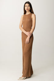 Akep Tuta In Maglia Lavorata VSKD09094 CARAMELLO