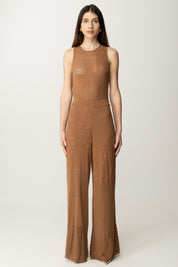 Akep Tuta In Maglia Lavorata VSKD09094 CARAMELLO