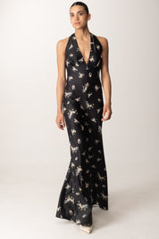 Aniye By Tuta Lunga con Stampa Fiori Leila POPPY BLACK