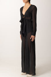 Aniye By Tuta Lunga Lily con Stampa Pois WHITE POIS