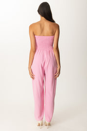 Khloe Femme Tuta Lunga Off-shoulder ROSA