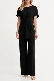 Marciano By Guess Tuta Lunga Selena con Dettaglio Nodo 5YGD14 6257A JET BLACK A996