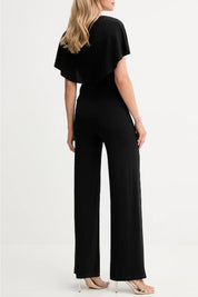 Marciano By Guess Tuta Lunga Selena con Dettaglio Nodo 5YGD14 6257A JET BLACK A996