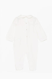 Elisabetta Franchi Bambina Tutina con Colletto Ricamato ENTU1530JF054.0004