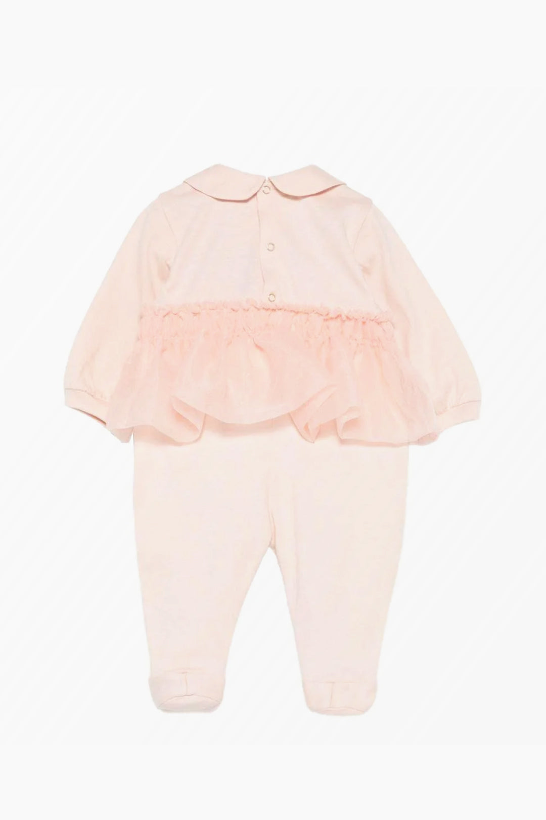 Elisabetta Franchi Bambina Tutina con Ruches e Colletto ENTU1560JF054.C036