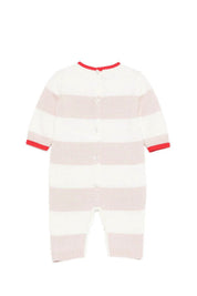 Elisabetta Franchi Bambina Tutina In Maglia a Righe ENTU149CFL001.D875