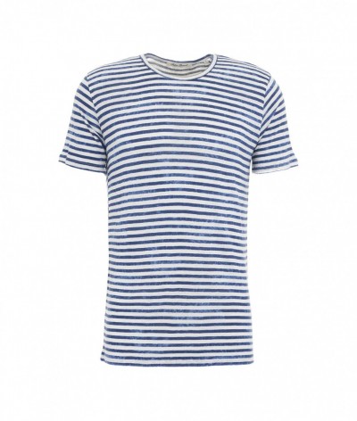 Stefan Brandt  T-shirt Lino blu 447721_1880590