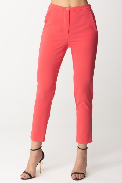 Patrizia Pepe  Plain fabric trousers 8P0585 A6F5 HYBRID ROSE