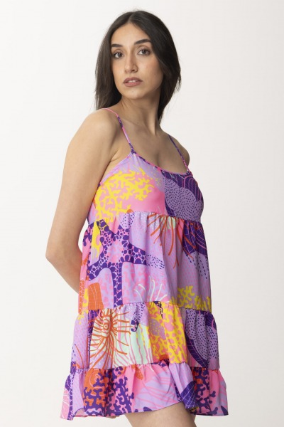 Me Fui  Patterned swimsuit cover-up dress MF24-1602X1 FANTASIA