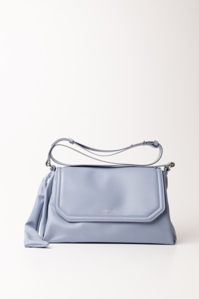 Patrizia Pepe  Bag with ribbon in leather 8B0118 E005 BLUE BELL