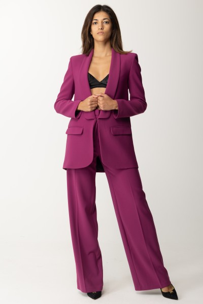 Dramèe  Long jacket and pants suit DRFW23918A MAGENTA