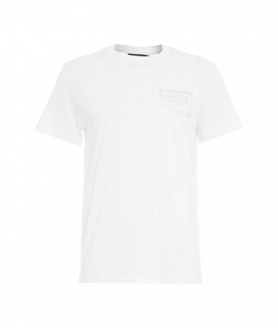 Versace  T-shirt logo bianco 458376_1922655