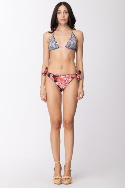 Me Fui  Curled hems bikini with double pattern M21-1574U FANTASIA