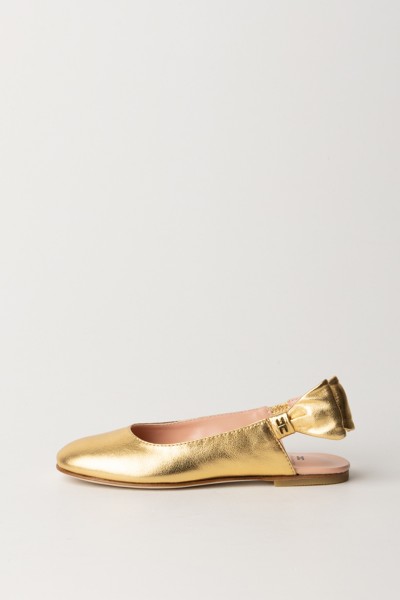ELISABETTA FRANCHI BAMBINA  Chanel sandals F4A3-E0017-1735511- GOLD
