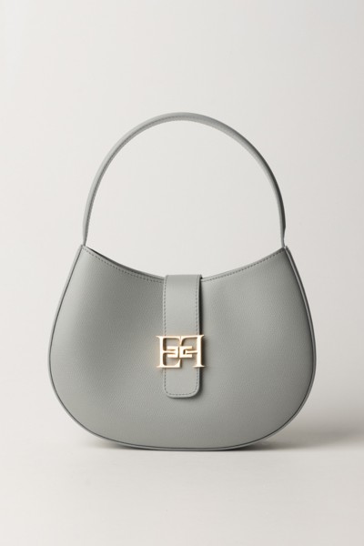 Elisabetta Franchi  Large hobo bag with logo BS40F41E2 PERLA