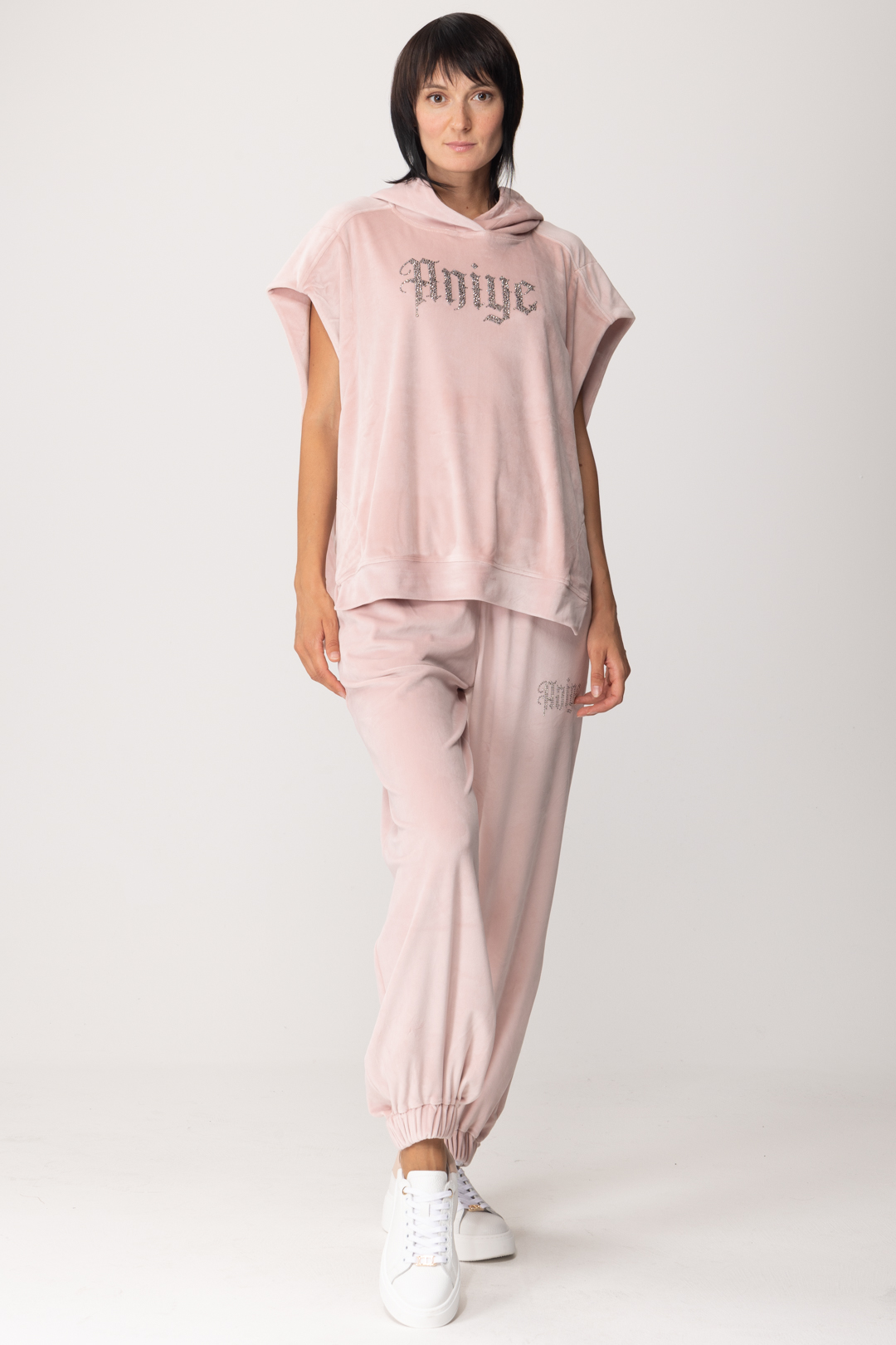 Preview: Aniye By Kendy chenille jogging trousers MOUSSE