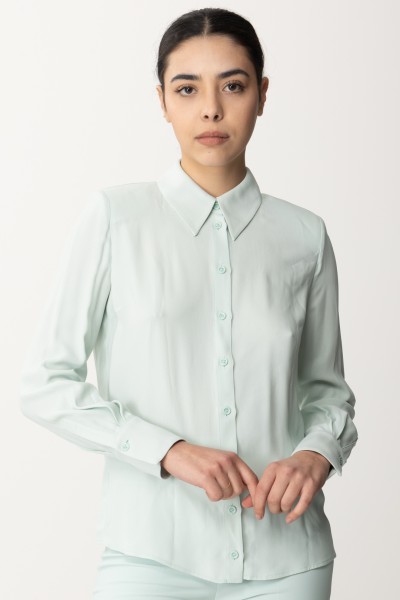Elisabetta Franchi  Cotton shirt CA02841E2 ACQUA