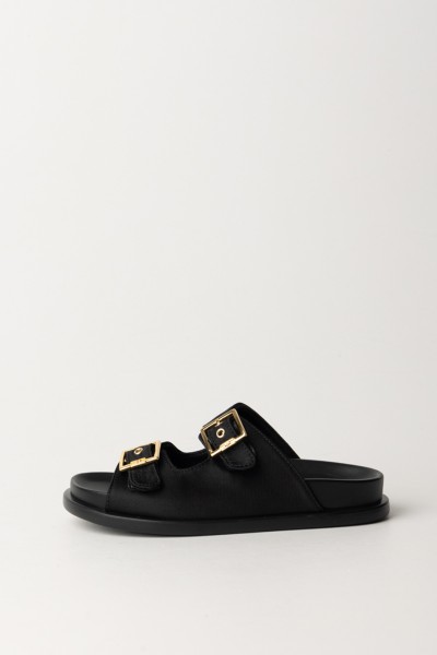 ELISABETTA FRANCHI BAMBINA  Slide sandals F4A0-E0070-1742999- BLACK