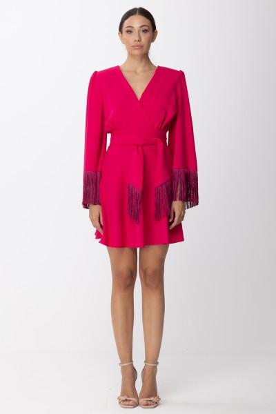 Simona Corsellini  Dress with fringes A22CPAB026 Exuberant