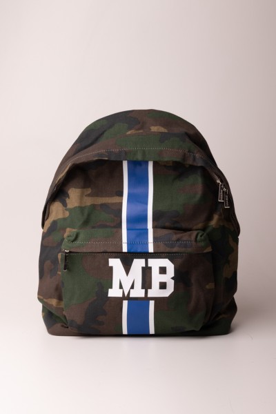 MIA BAG  Camouflage backpack 14348PE CAMOUFLAGE - BANDA BLU