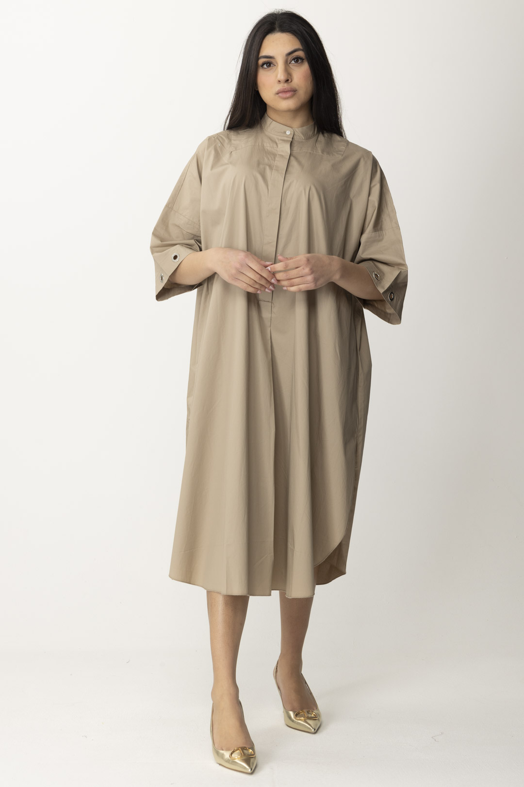 Preview: Replay Oversized shirt dress SAHARA