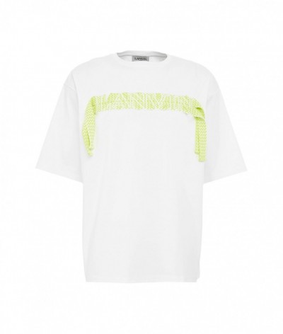 Lanvin  T-shirt con logo bianco 452893_1900007