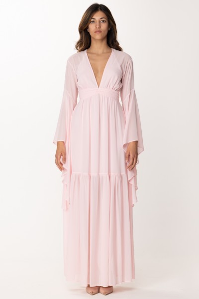 Aniye By  Holly long dress with wide sleeves 185858 SOFT ROSE