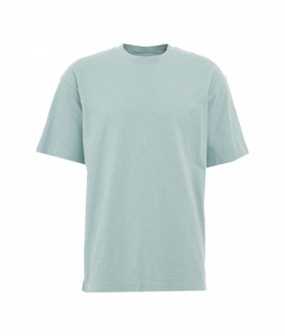 Closed  T-shirt con ricamo del logo verde chiaro 452923_1900191