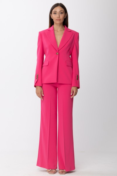 Pinko  Palazzo trousers with buttons 1G1816 7624 MAGENTA