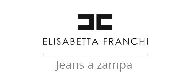 Jeans a Zampa Elisabetta Franchi
