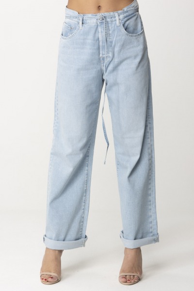 Replay  Straight-leg jeans with strap WA522 000797 65B SUPER LIG BLU