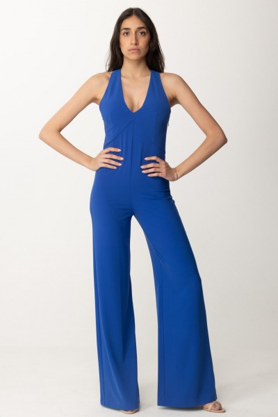 Patrizia Pepe  Jumpsuit with back neckline 2T0051 A049 BLUE WAVE