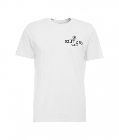 Elite 55  T-shirt con logo bianco 449563_1887236
