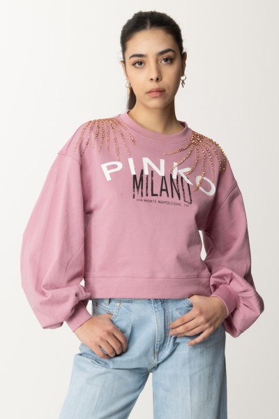 Pinko  Sweat-shirt avec imprimé villes 102827 A1LU N98