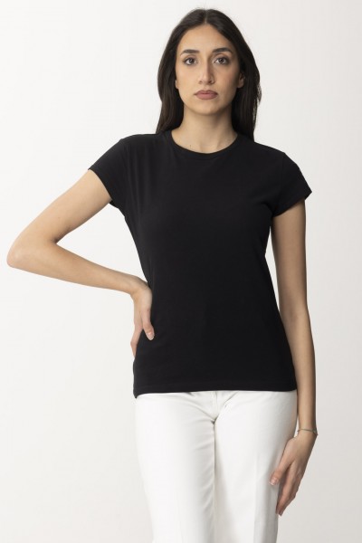 Elisabetta Franchi  T-shirt with logo on the sleeve MA00441E2 NERO