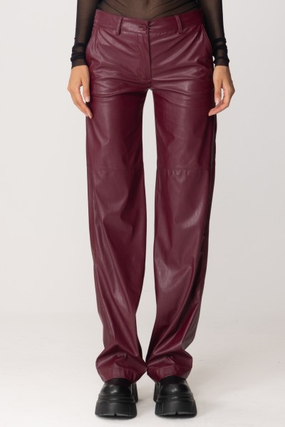 Aniye By  Biba faux leather straight-leg trousers 181314 WINO