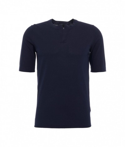 Ballantyne  T-shirt con scollatura a V blu scuro 451098_1892989