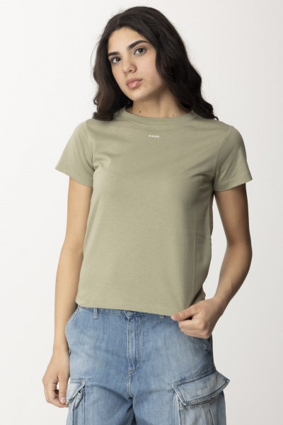 Pinko  T-Shirt aus Baumwolle in alter Waschung 1100373 A1N8 U84
