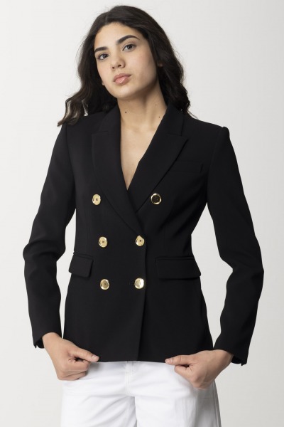 Pinko  Double-breasted jacket with flap pockets. 102859 A14I Z99
