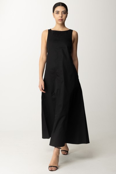 Replay  Flared dress with cut-out at the back W9085 00084932 BLACK