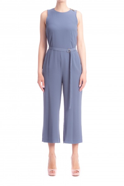 Michael Kors  JUMPSUIT WITH LOOSE TROUSERS AND BELT MS88X1K4YP