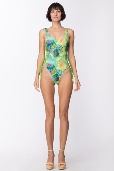 Me Fui  Reversible monokini with strings at the hips M21-0503X2 FANTASIA