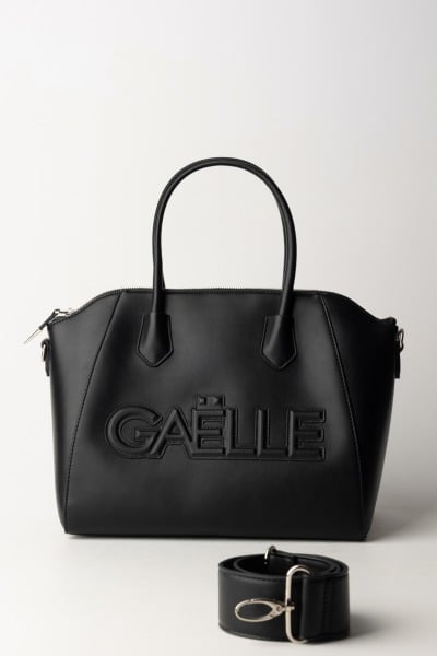 Gaelle Paris  Handbag with logo GAACW00162 NERO